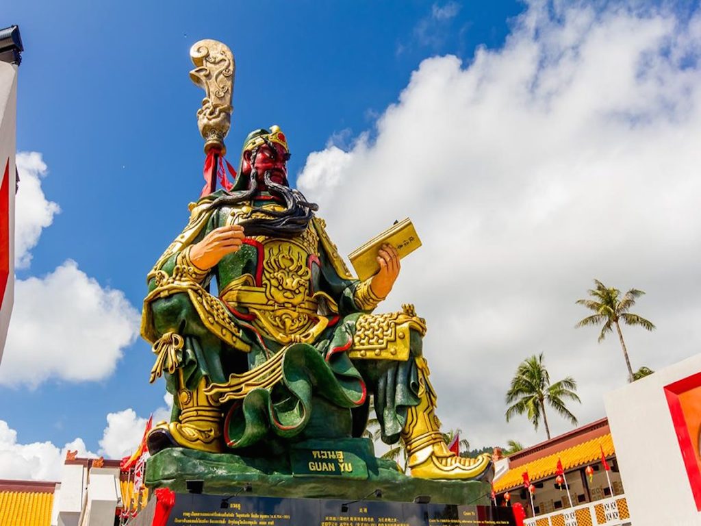 Big Buddha temple in Koh Samui