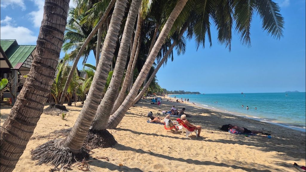 Maenam Beach – nyugodt pálmafás strand Koh Samui északi partján